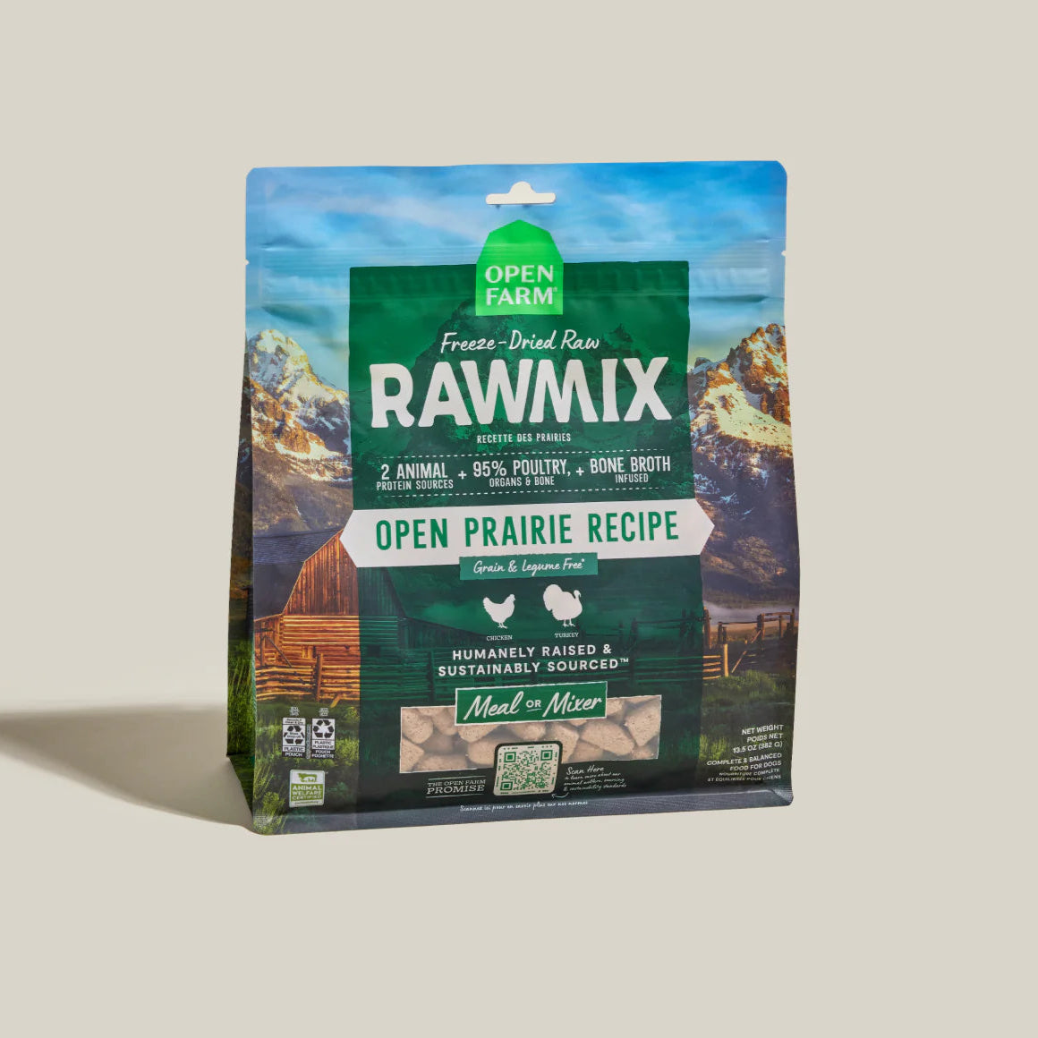 Open Farm Freeze-Dried RawMix Open Prairie