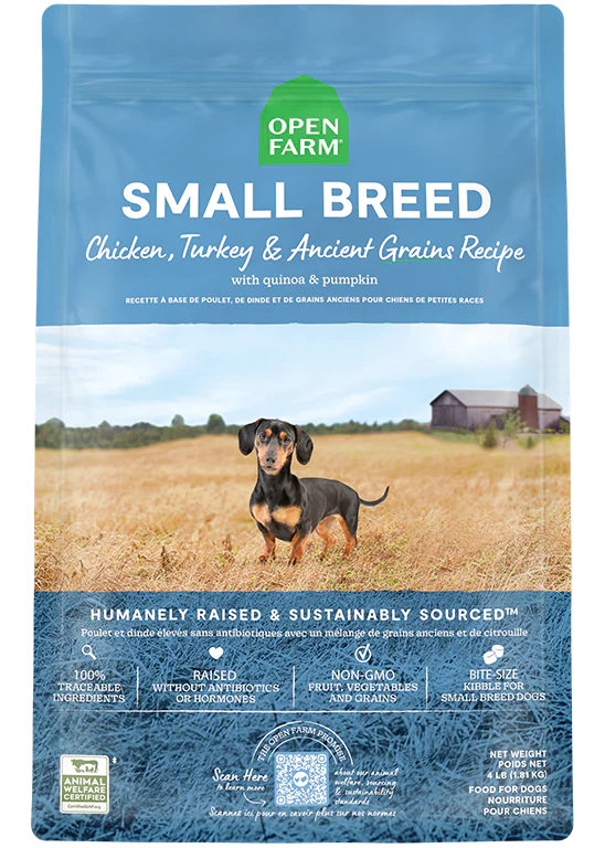 Open Farm Small Breed Ancient Grains Recipe