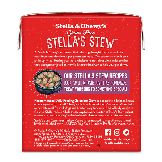 Stella's Stew - Cage-Free Turkey