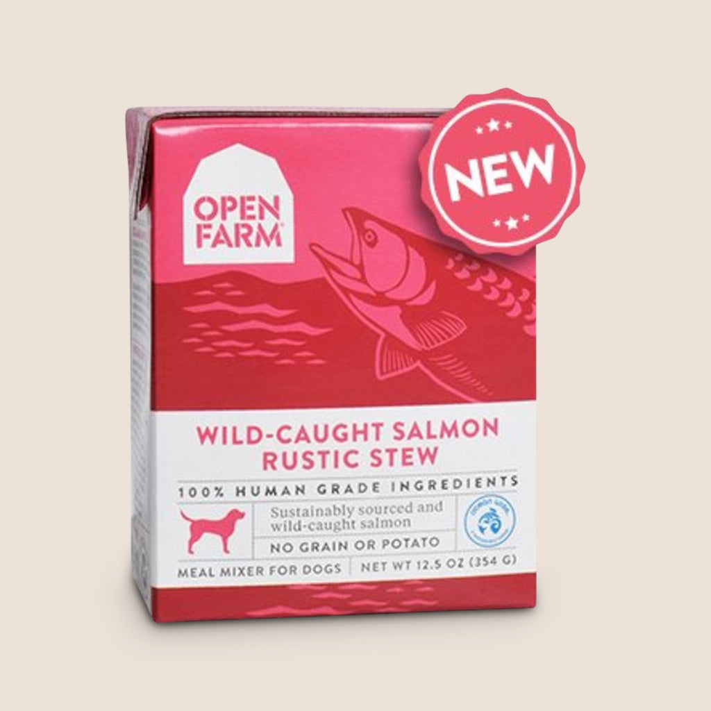 Open Farm Canned Dog Food Case of 6 Open Farm Wild-Caught Salmon Rustic Stew for Dogs