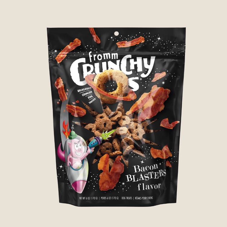 Fromm Crunchy O's dog treats at Polkadog