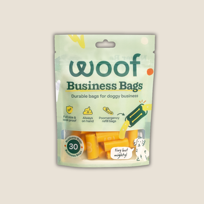 Woof - Poomergency Refill Business Bags
