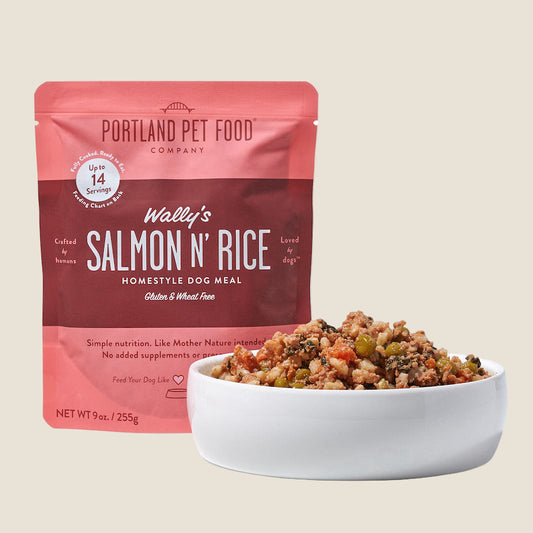 Portland Pet Food Company - Wally's Salmon N' Rice Homestyle Dog Meal
