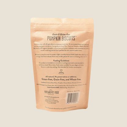 Portland Pet Food Company - Grain & Gluten Free Pumpkin Biscuits