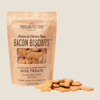Portland Pet Food Company - Grain & Gluten Free Bacon Biscuits