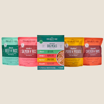 Portland Pet Food Company - Homestyle Dog Meals Variety 4-Pack