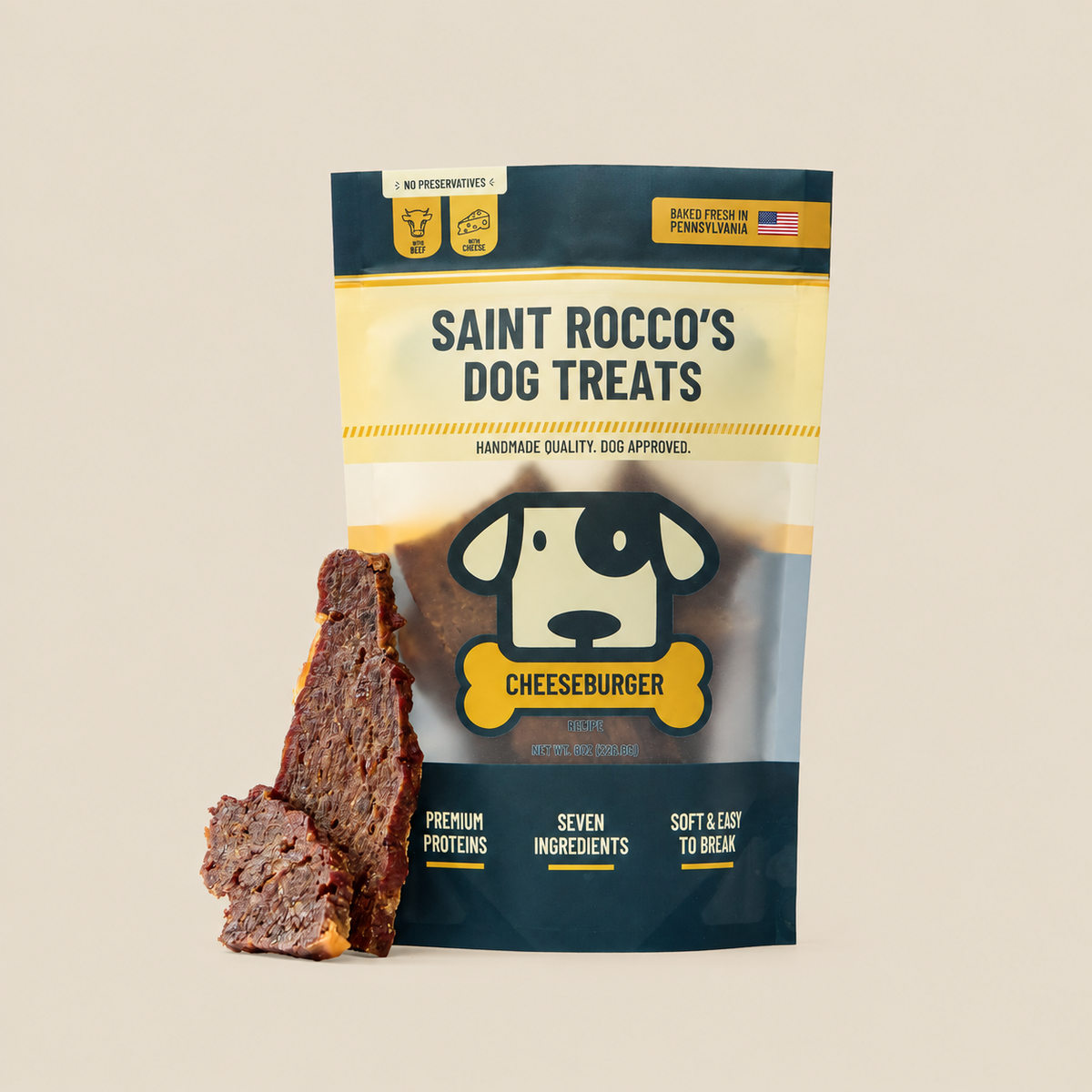 Saint Rocco's - Cheeseburger Dog Treats