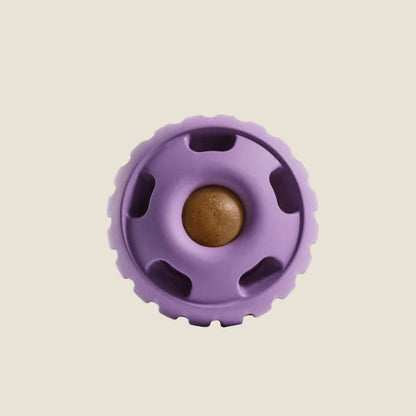 Lavender Woof Pupsicle interactive dog toy
