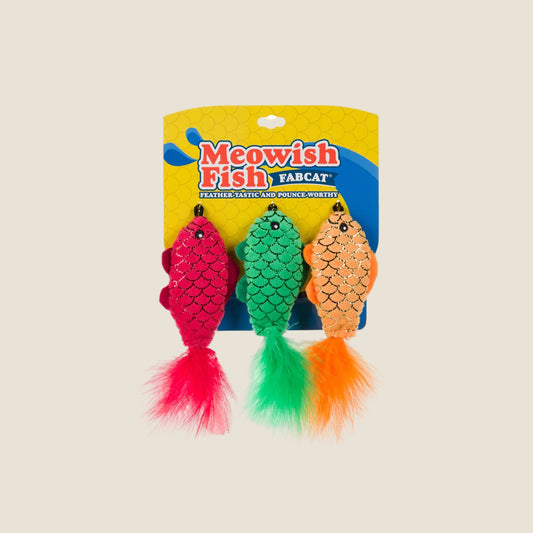 Fabcat - Meowish Fish 3-pk