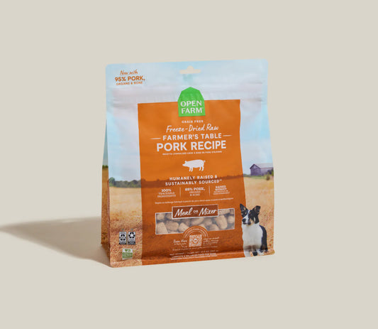 Open Farm Freeze-Dried Farmer's Table - Pork Recipe