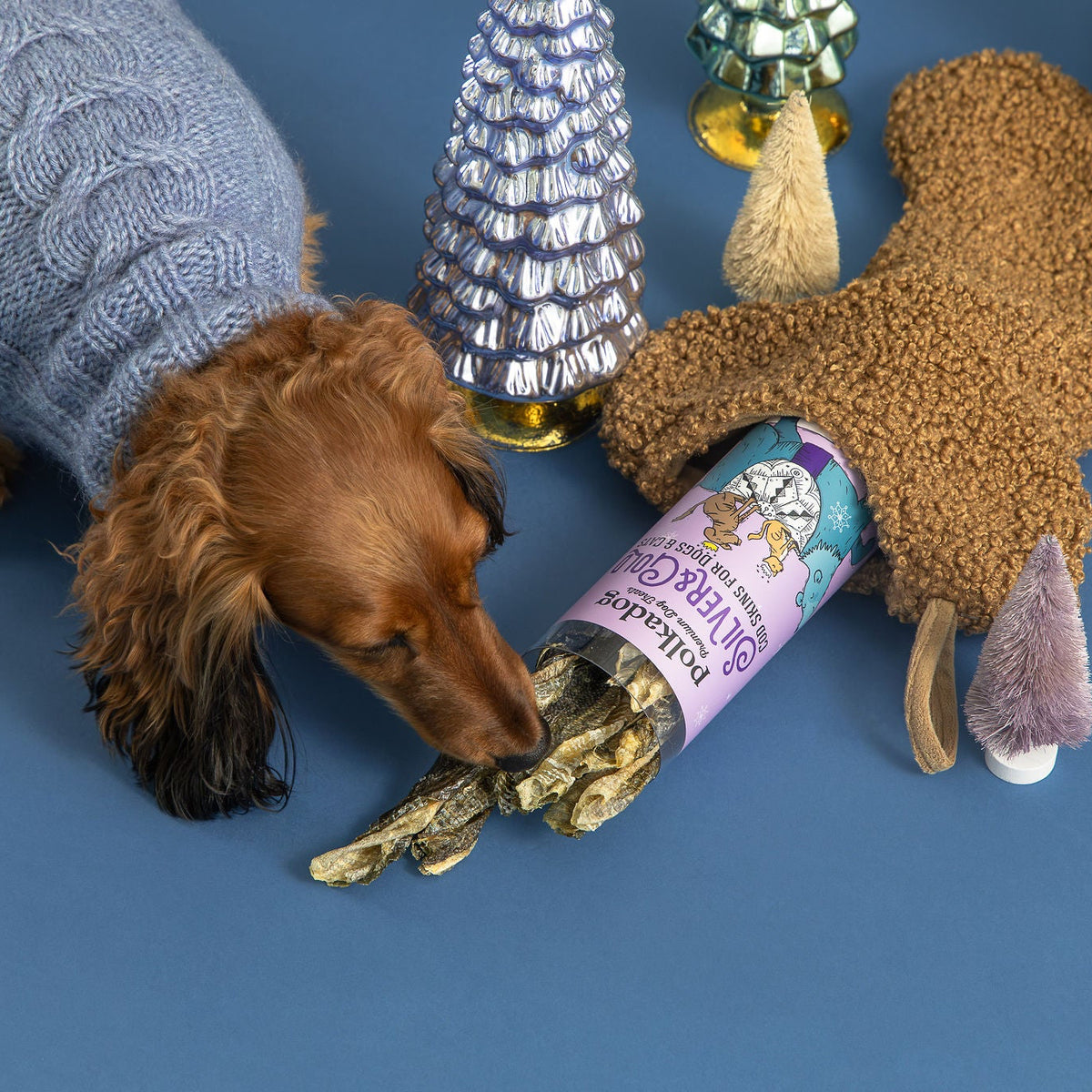 Polkadog Silver & Gold Cod Skins