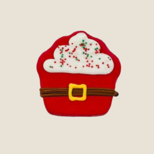 Bosco & Roxy's - Santa Cupcake Cookie