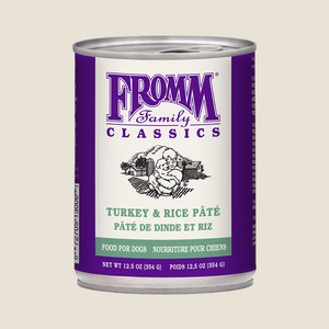 Fromm - Classic Turkey & Rice Pâté Adult Can - Donation