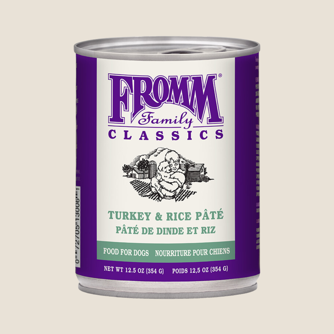 Fromm - Classic Turkey & Rice Pâté Adult Can - Donation