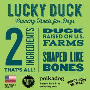 Polkadog Lucky Duck (Bones)