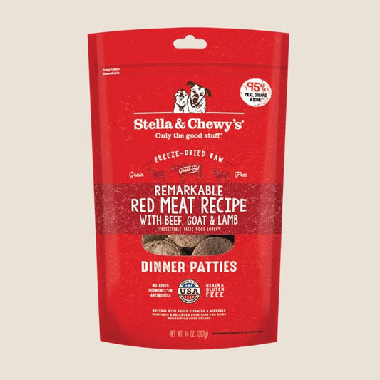 Stella & Chewy's Freeze-Dried Patties - Remarkable Red Meat Recipe