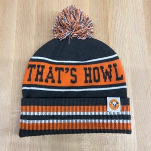 That's Howl We Roll Orange Beanie