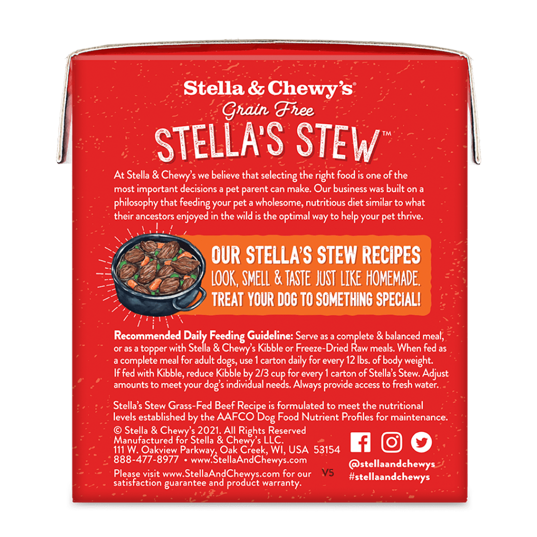 Stella's Stew - Grass-Fed Beef