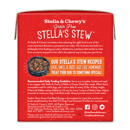 Stella's Stew - Grass-Fed Beef