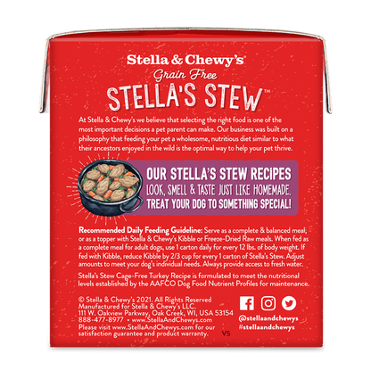 Stella's Stew - Cage-Free Turkey