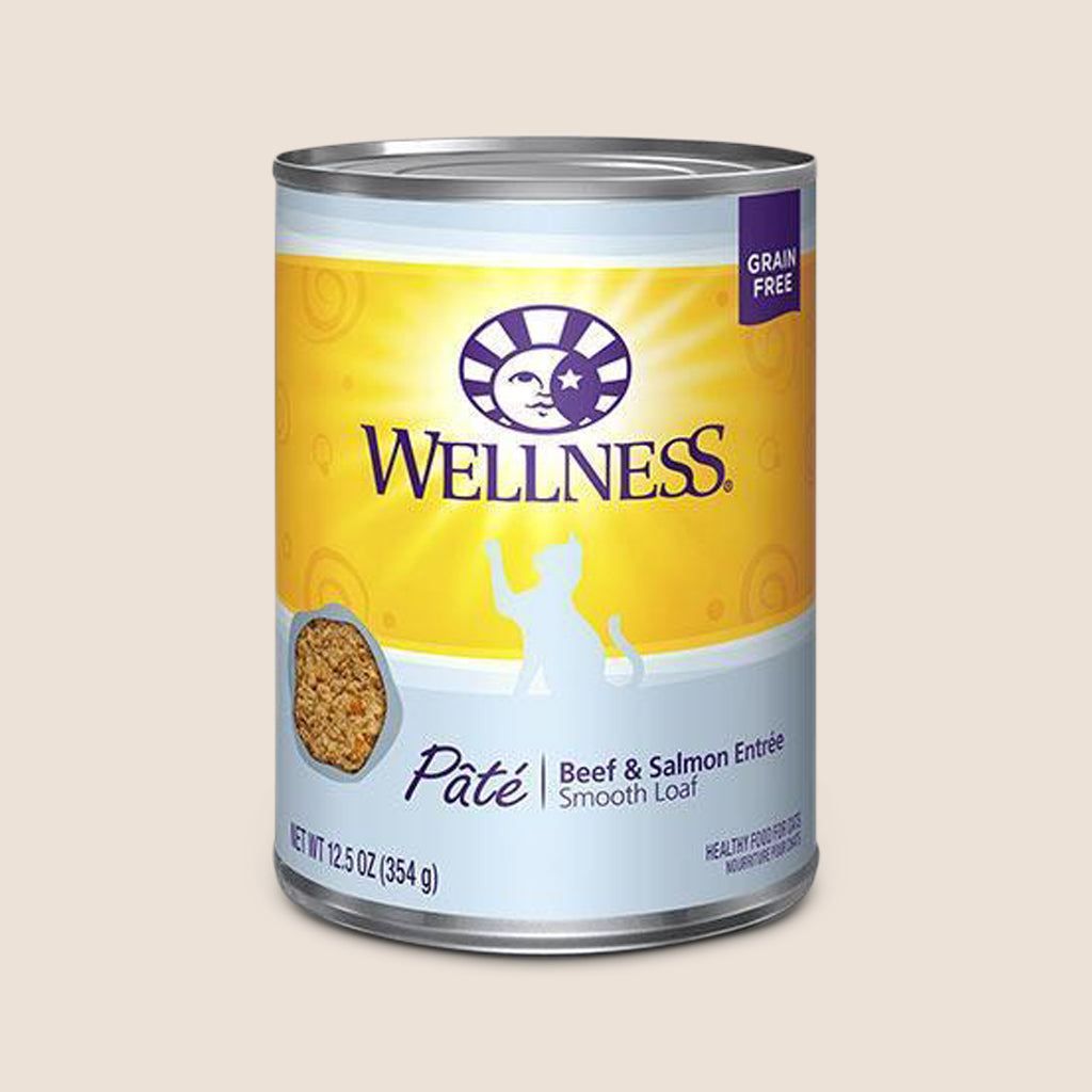 Wellness Cat Food Can Wellness Complete Health - Beef & Salmon - Grain Free Cat Food