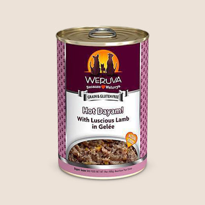 Weruva Canned Dog Food Weruva Hot Dayam with Luscious Lamb in Gelée Grain-Free Canned Dog Food