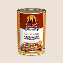 Load image into Gallery viewer, Weruva Canned Dog Food Weruva Wok the Dog with Chicken, Beef &amp; Pumpkin in Gravy Grain-Free Canned Dog Food
